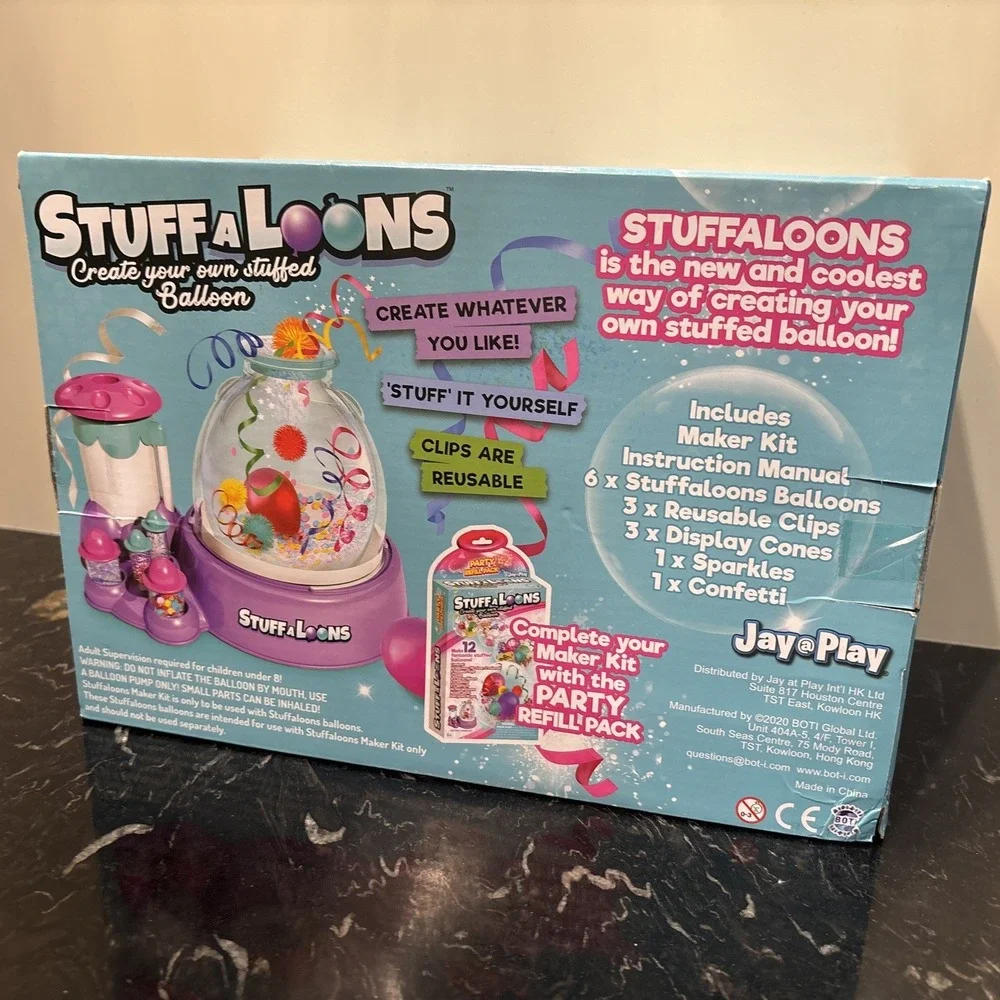 Stuffaloons Deluxe Stuffed Balloon Maker Kit Mini Deco Balloons Sparkle